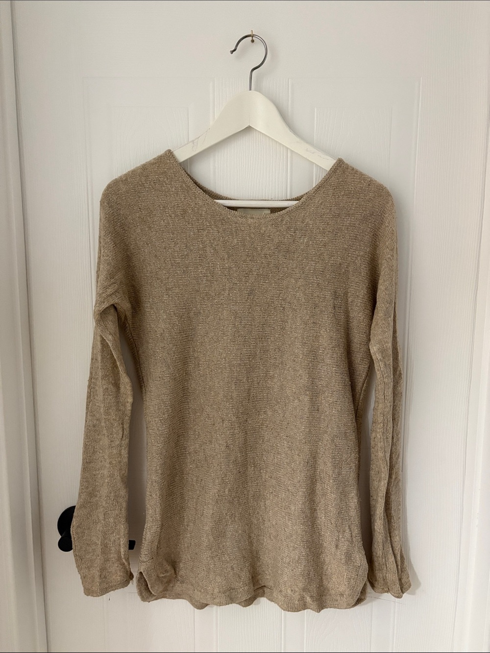 H&M Light Beige Crewneck Sweater